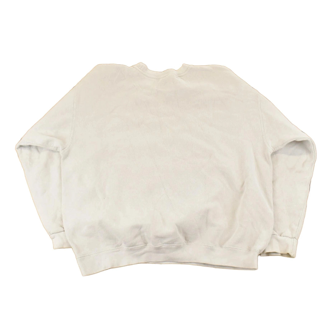 Vintage 1990s Nike Embroidered Mini Swoosh Crewneck Sweatshirt Men's Large