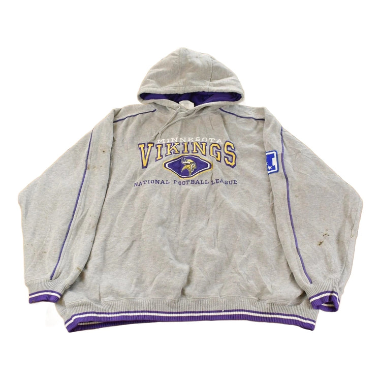 Vintage 1990s Minnesota Vikings Lee Sport NFL Hoodie Men's 2XL