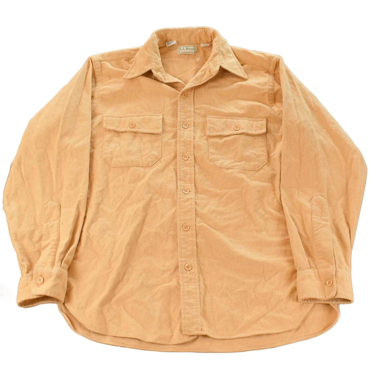 Vintage 1990s L.L. Bean Cloth Button Up Shirt Men's L