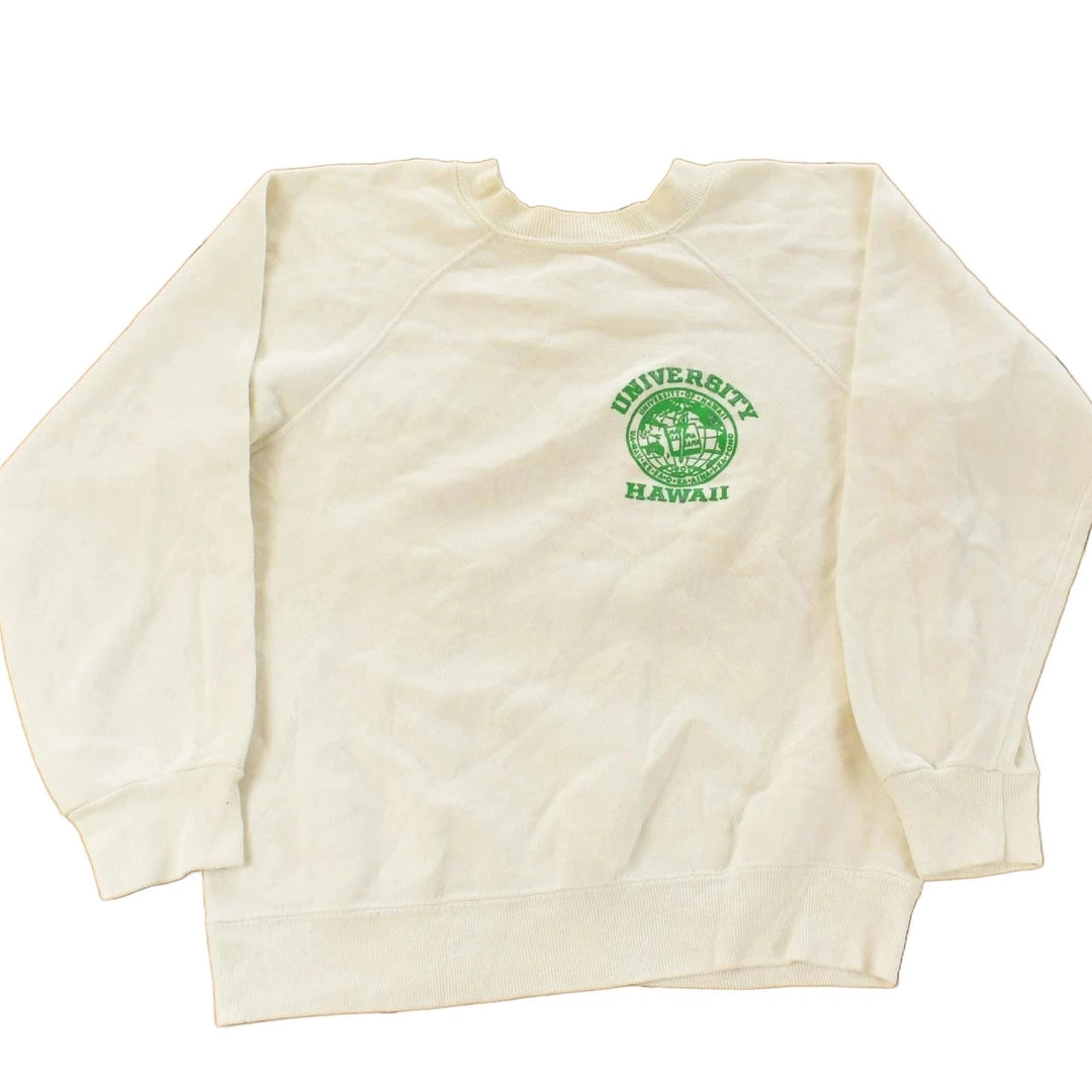Vintage 1980s University of Hawaii Collegiate Crewneck Men's XS