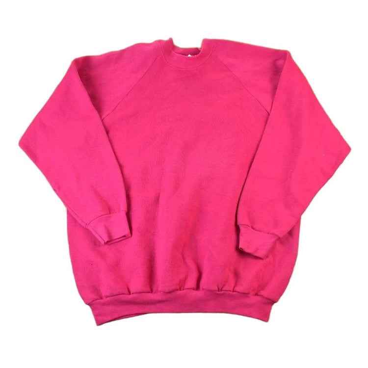 Vintage 1990s Ladies FOTL Blank Crewneck Sweatshirt Men's XL