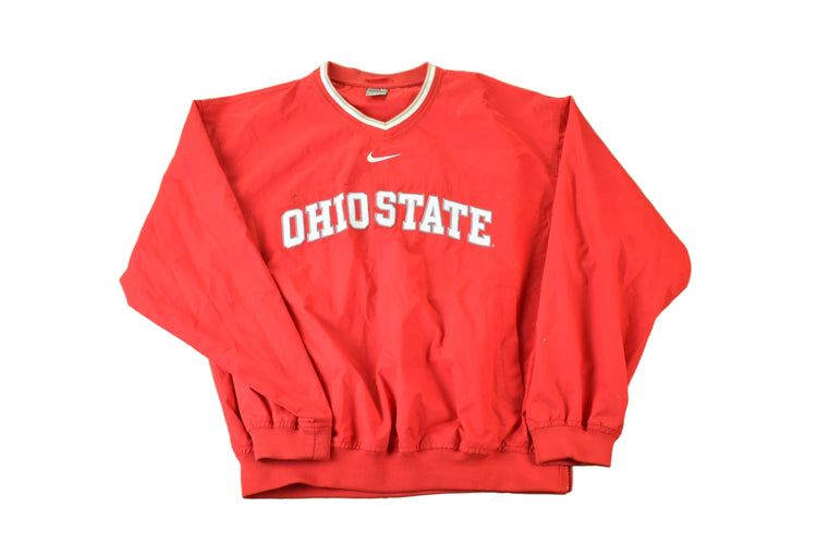 Vintage Y2K Nike Ohio State University Mini Swoosh Collegiate Crewneck Men's Large
