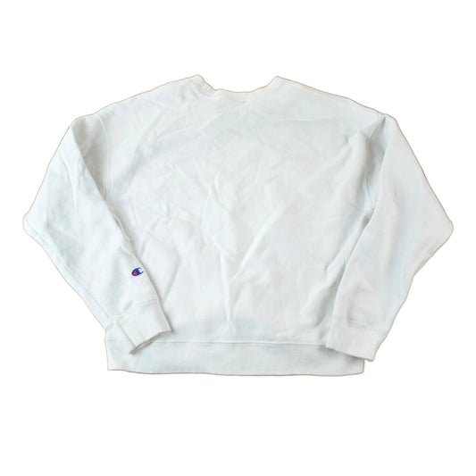 Vintage 1990s Champion Reverse Weave Boxy Crewneck Sweatshirt Men's Large