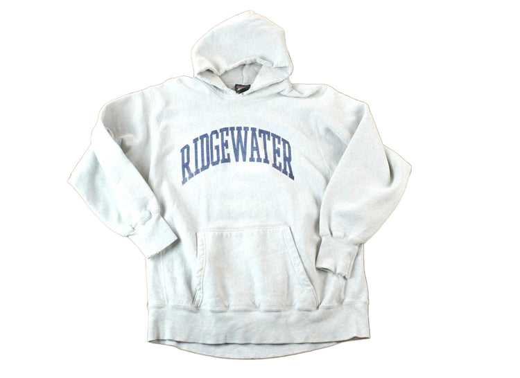 Vintage 1990s Ridgewater Reverse Grain Soffe Fleece Heavyweight Graphic Hoodie Men's Large