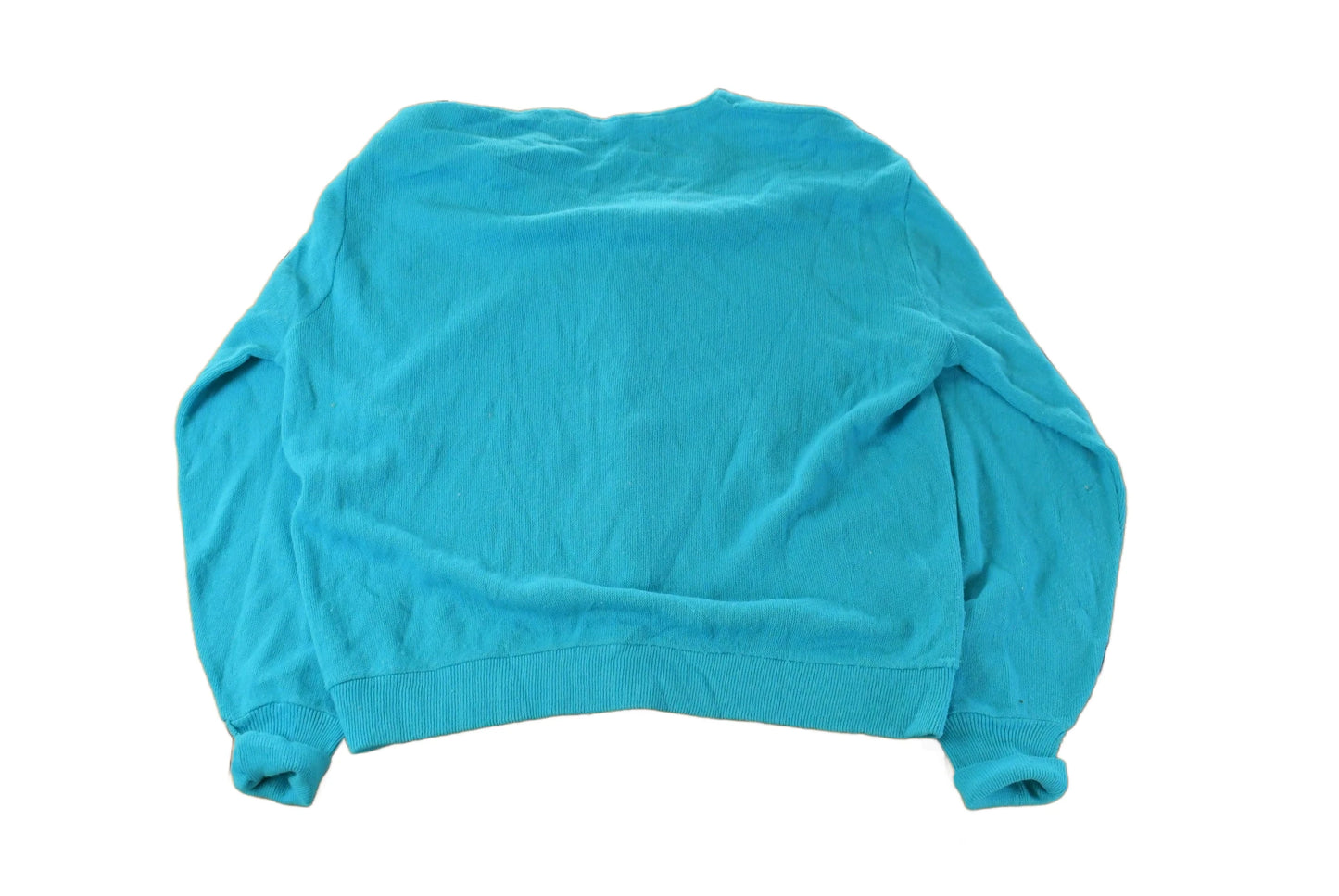 Vintage 1980s Izod Lacoste Knit Cardigan Sweater Men's XL