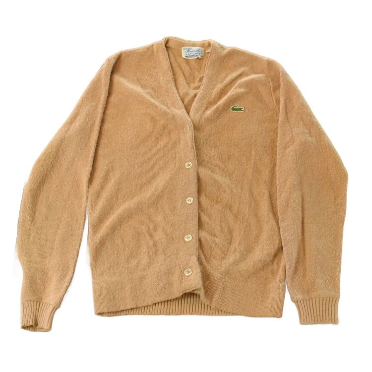 Vintage 1960s Haymaker Lacoste Knit Cardigan Sweater Women's Medium