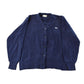 Vintage 1980s Izod Lacoste Knit Cardigan Sweater Women's Medium