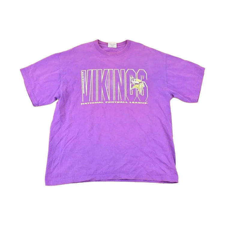 Vintage 1990s Minnesota Vikings NFL T-Shirt Men's XL from propervintagecanada