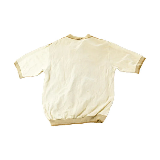 Vintage Y2K Phat Farm Leather Suede Polo Shirt Men's 2XL from propervintagecanada