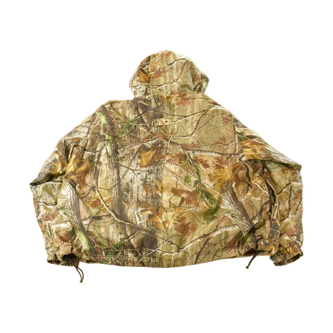 Vintage 1990s Gamehide Tree Camo Full Zip Hunting Jacket Men's 4X / Outdoors Hunting Gear / Outdoorsman / Hooded Jacket from propervintagecanada