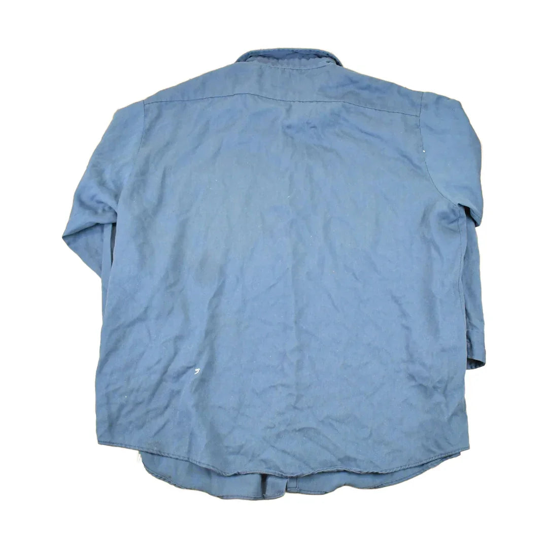 Vintage 1990s Big Yank Workwear Button Up Shirt Men's XL from propervintagecanada