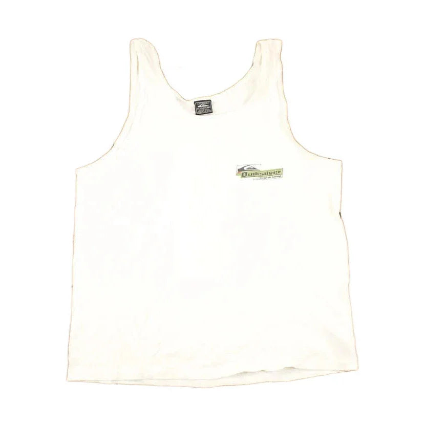 Vintage 1990s Quicksilver Souvenir Boarding Tank Top Men's M from propervintagecanada
