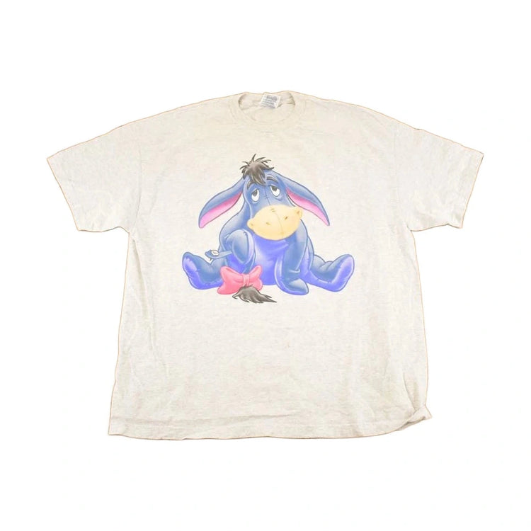 Vintage 1990's Disney Winnie The Pooh Sad Eeyore Souvenir T-Shirt Men's XL