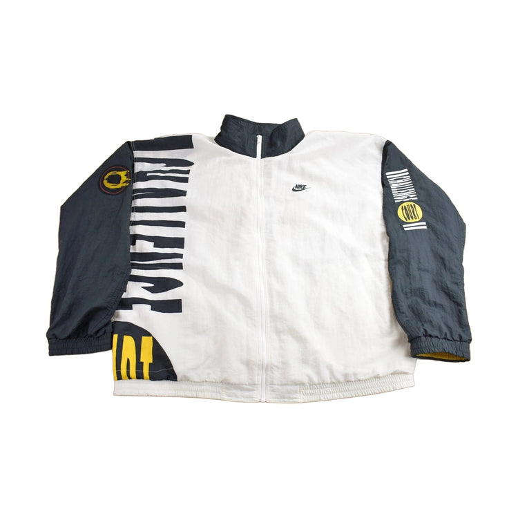 Vintage 1980s Nike Challenge Court Color Block Windbreaker Jacket