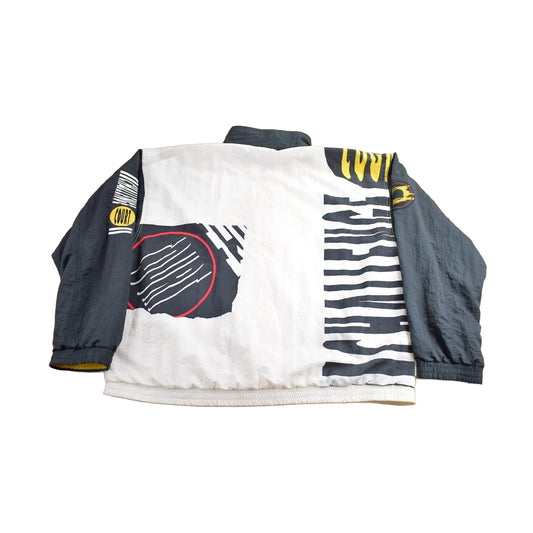 Vintage 1980s Nike Challenge Court Color Block Windbreaker Jacket