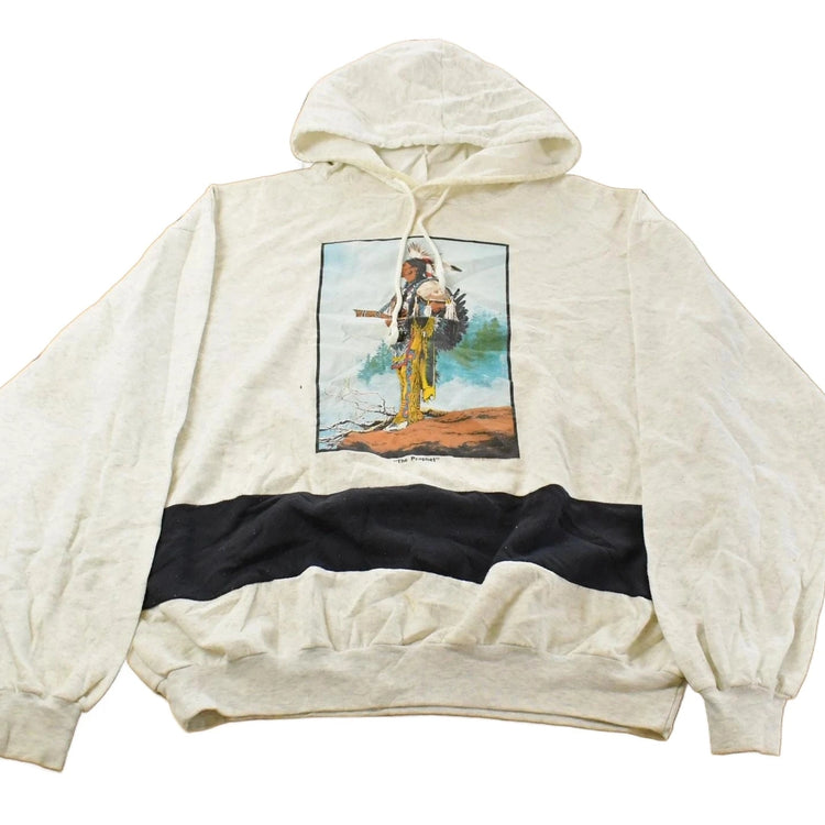 Vintage 1990s Native The Prophet Hoodie Sweater Men's XL