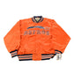 Vintage Y2K Deadstock Houston Astros Cooperstown MLB Baseball Snap On Button Satin Jacket Mens 56 Men's 2XL