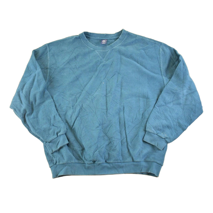 Vintage 1990s Lands End Chunky Souvenir Crewneck Sweatshirt Men's XL