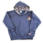 Vintage 1990s Mickey Mouse Disney Quarter Zip Hoodie Sweatshirt Men's L