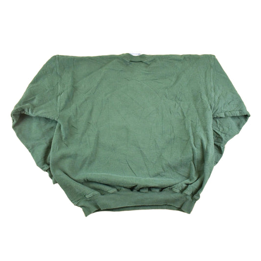 Vintage 1990s Hanes Heavyweight Streetwear Blank Souvenir Crewneck Sweatshirt Men's M