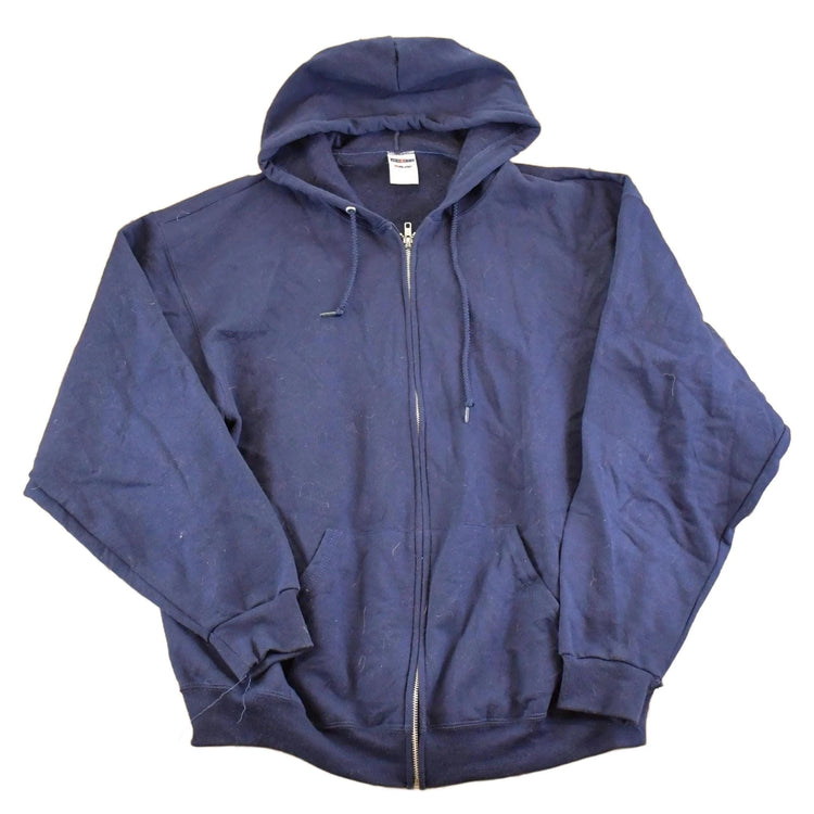 Vintage 1990s Jerzees Blank Streetwear Souvenir Hoodie Sweatshirt Men's L