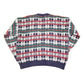 Vintage 1990s Botany 500 Knit Plaid Cardigan Sweater Mens XL