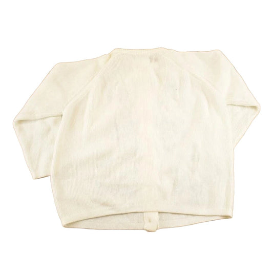 Vintage 1970s Sears Floral Knit Cardigan Sweater Womens XL