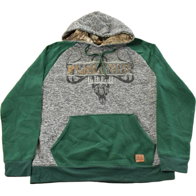 Vintage 2000s Realtree Camo Hoodie Sweatshirt Men's Large