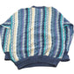 Vintage 1990s Cotton Traders 3D Cable Knit Crewneck Sweater Men's XL