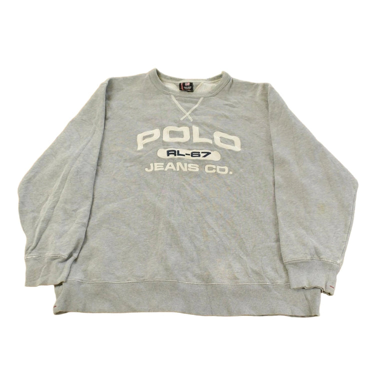 Vintage 1990s Polo Jeans Co. Ralph Lauren Crewneck Sweatshirt Men's XL