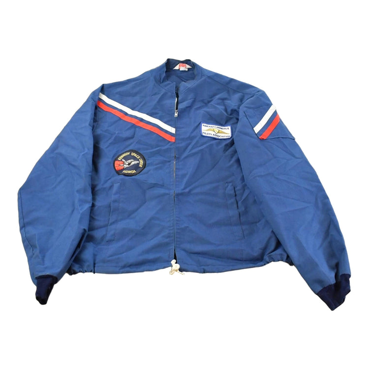 Vintage 1970s Flight Apparel Co Kennedy Space Center Florida Jacket Men's Large