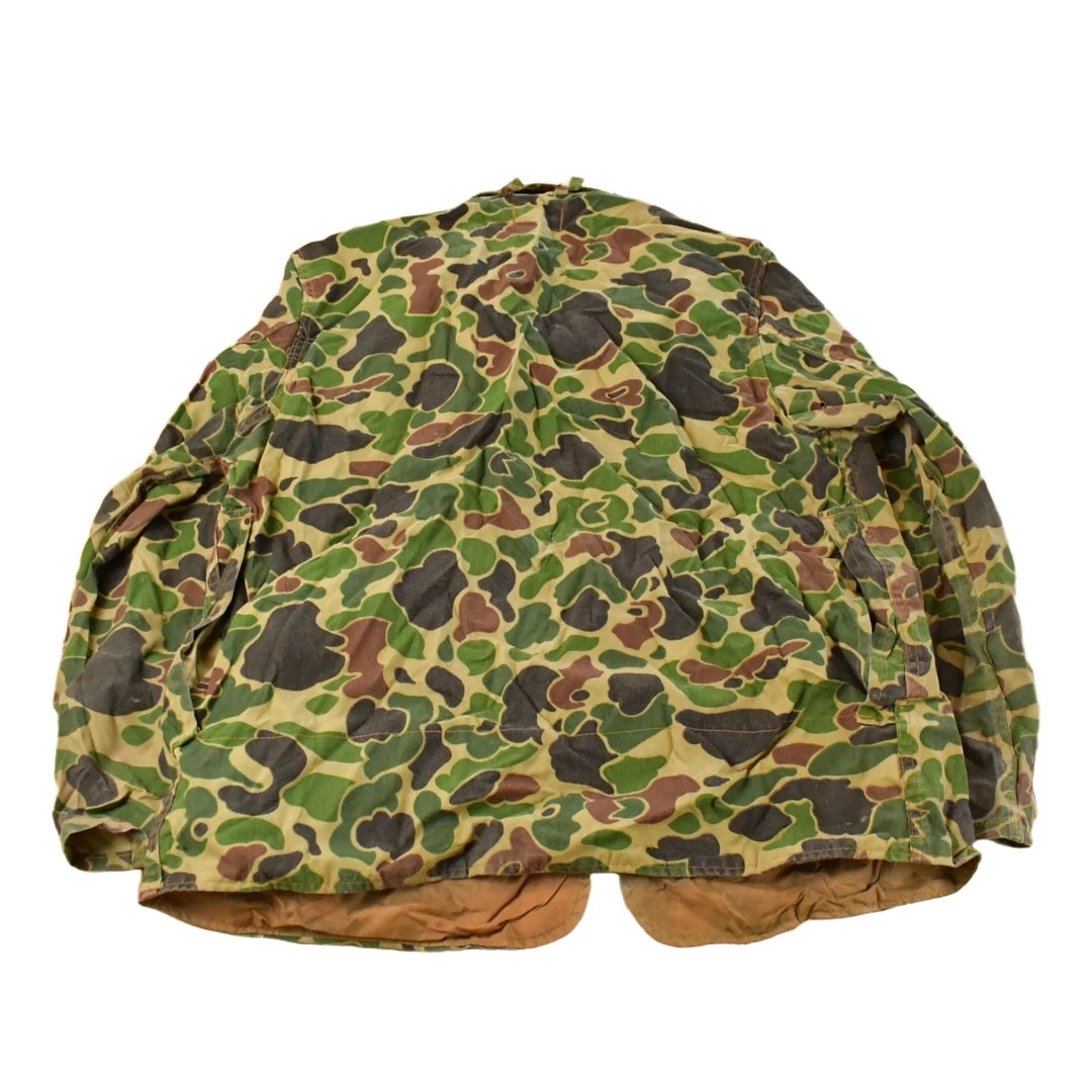 Vintage 1970s SaftBak Camo Hunting Coat Jacket Men's Large