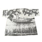 Vintage 1990s New Orleans Mississippi River Boat All Over Print T-Shirt Men's L