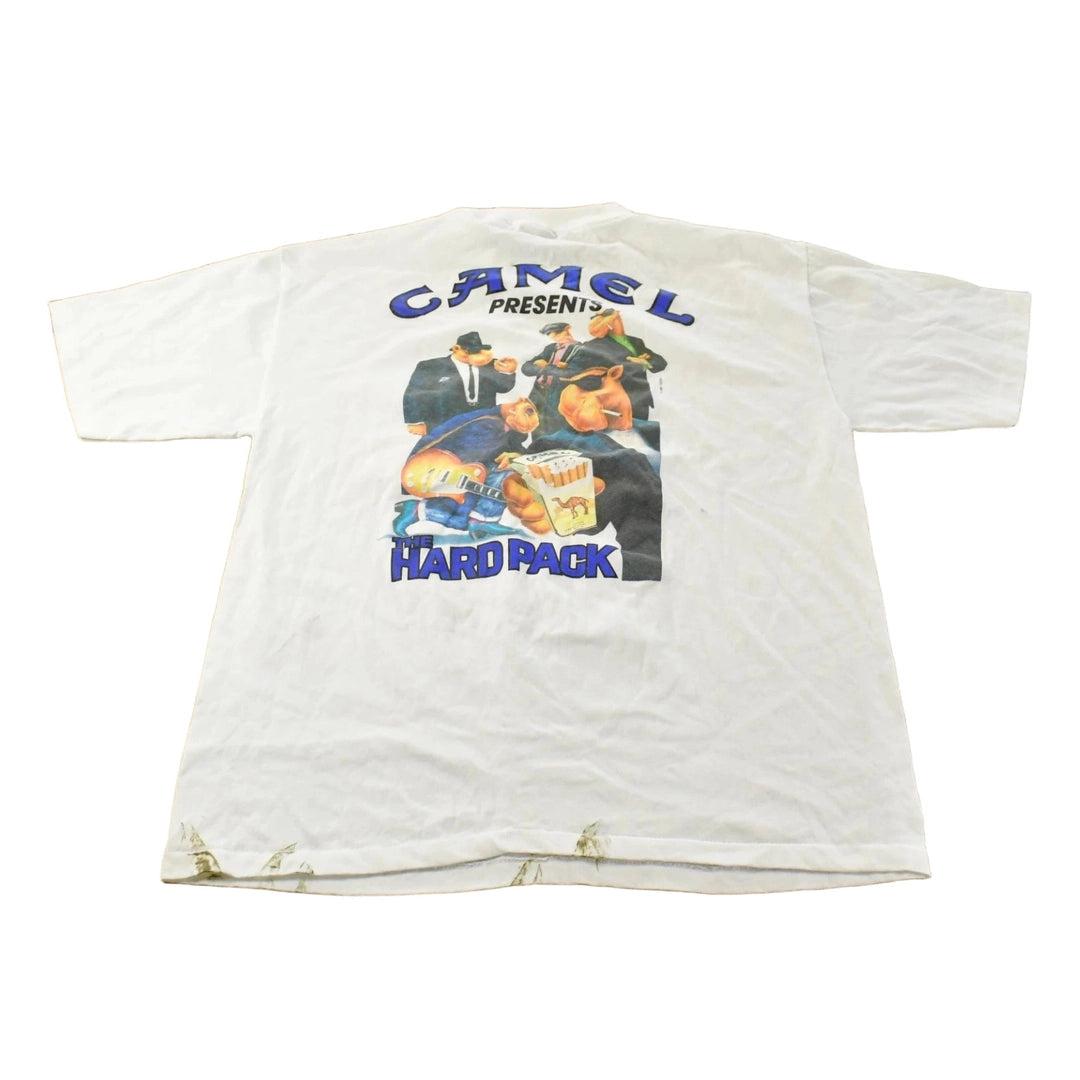 Vintage 1990s Camel Cigarettes Hard Pack Promo Single Stitch T-Shirt Men's XL