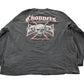 Vintage Y2K Choppers Thrashed Biker Long Sleeve Graphic T-Shirt Men's XL