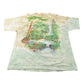 Vintage 1990s Preserve Paradise Rainforest Liquid Blue Graphic T-Shirt Men's XL