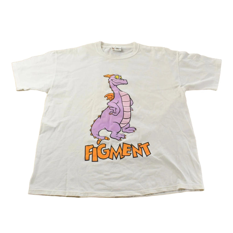 Vintage 1990s Figment Dragon Disney World Epcot Centre T-Shirt Men's M