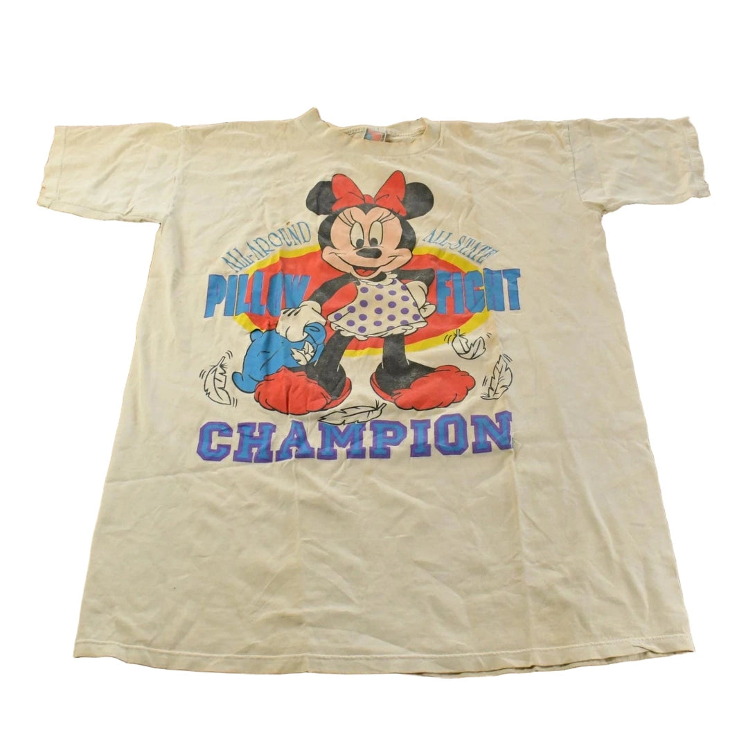 Vintage 1990s Disney Minnie Mouse Oversized Pyjamas Sleeping T-Shirt ONE SIZE