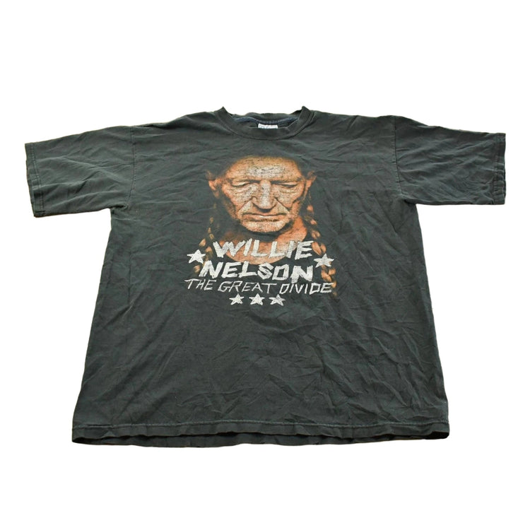 Vintage 2000s Willie Nelson The Great Divide Tour T-Shirt Men's L