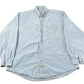 Vintage 1990s Bugle Boy Gold Crest Denim Button Up Shirt Men's Large