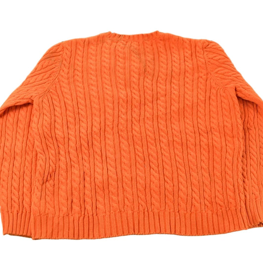 Vintage 1990s Lauren Ralph Lauren Cable Knit Pattern Crewneck Sweater Women's S