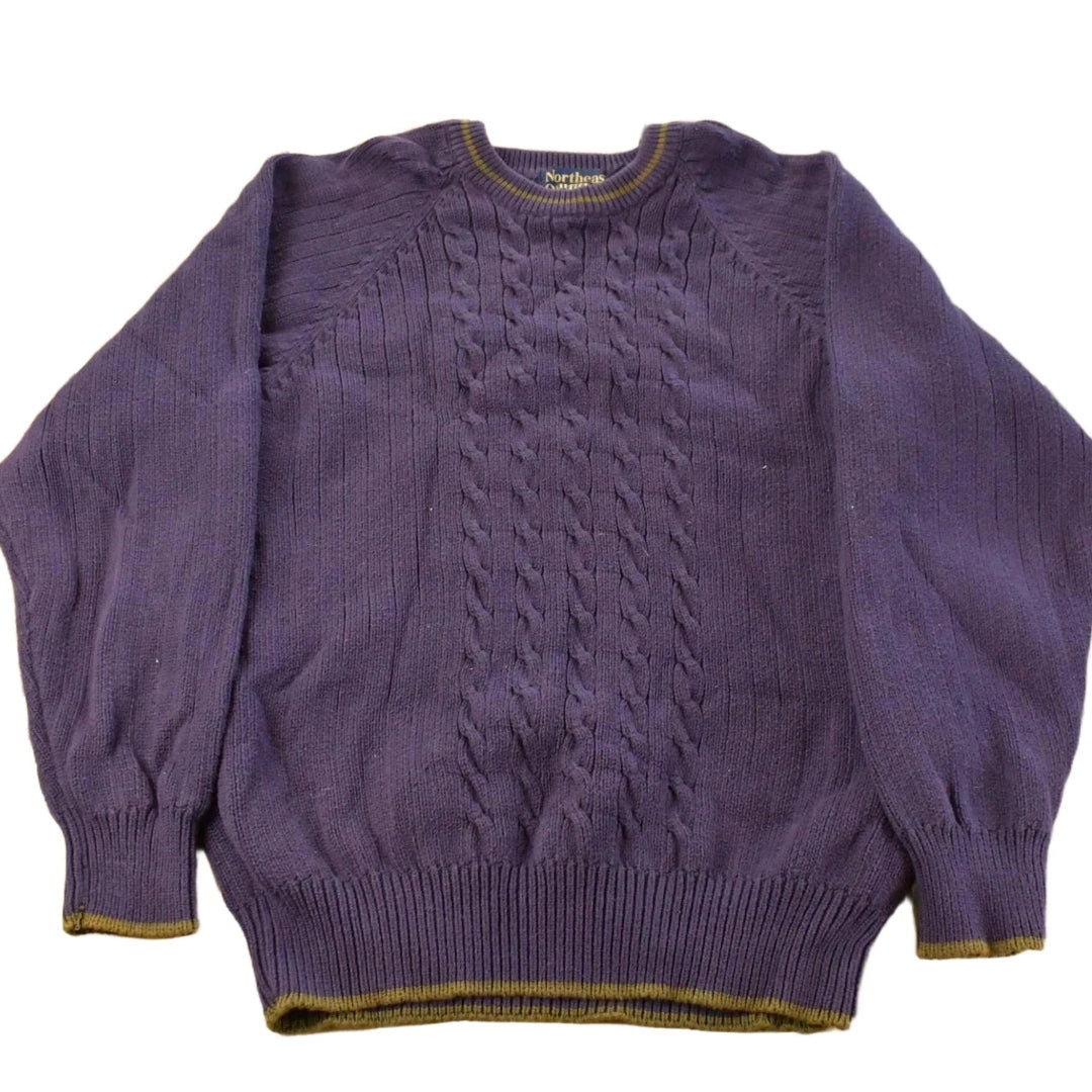 Vintage 1990s Northeast Outfitters Knit Crewneck Sweater Men's XL