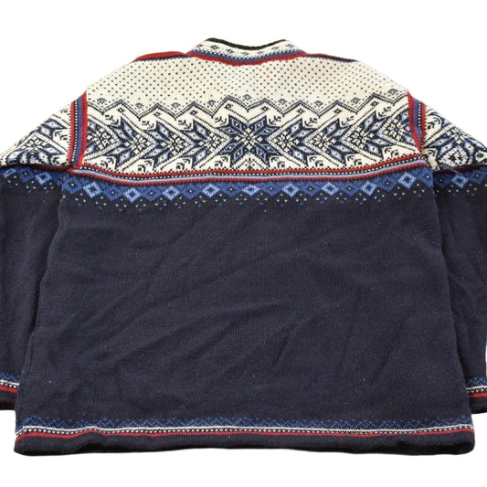 Vintage 2000s Dale Of Norway Wool Knit Abstract Pattern Sweater Men's XL