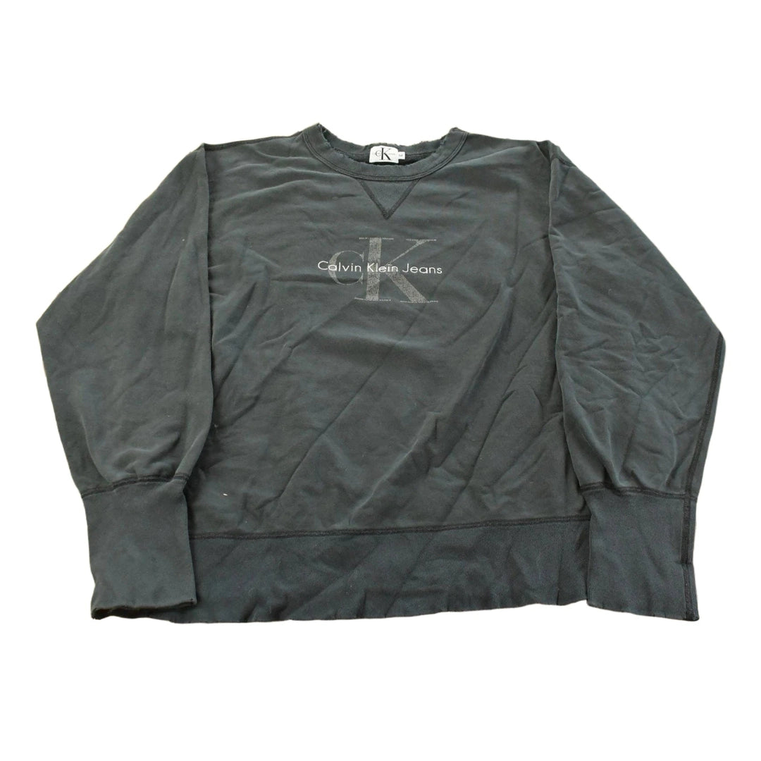Vintage 1990s Calvin Klein Jeans Crewneck Sweatshirt Men's Medium