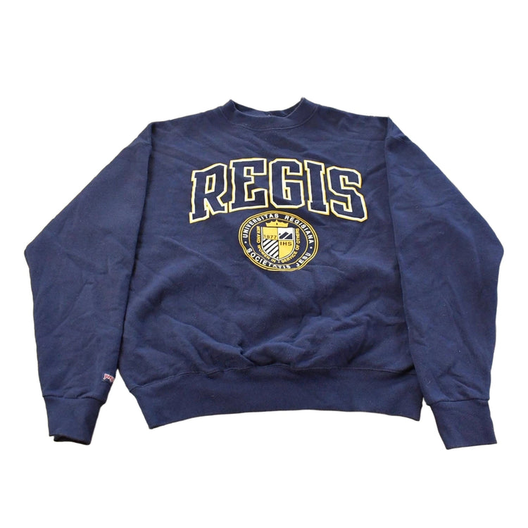 Vintage 1990s Regis University Crewneck Sweatshirt Men's XL