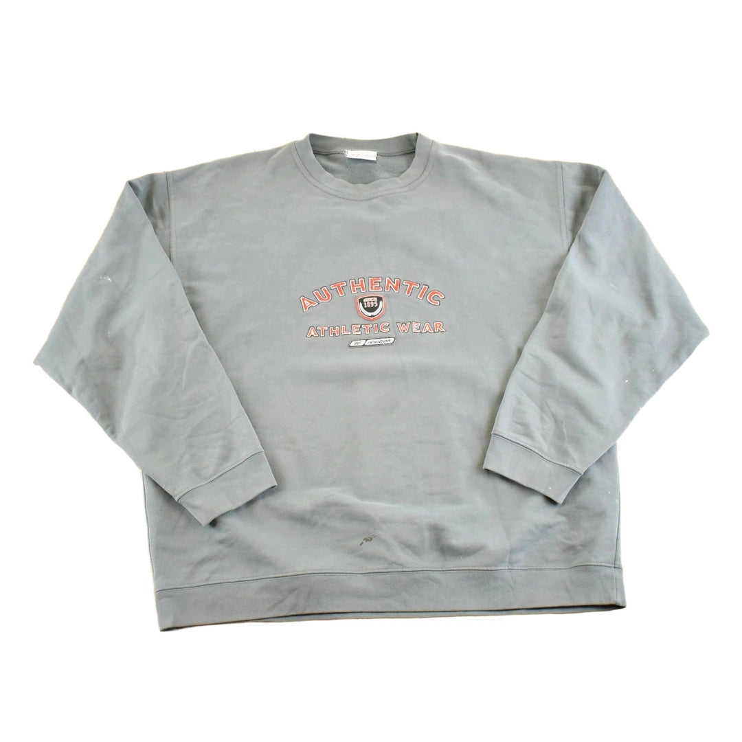 Vintage Y2K Reebok Embroidered Souvenir Crewneck Sweatshirt Men's L