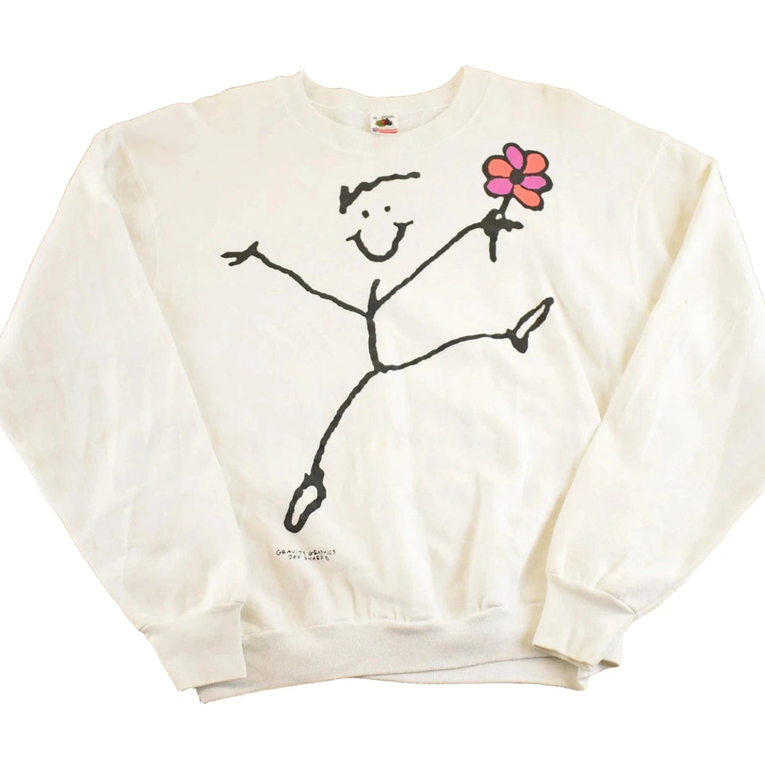 Vintage 1990s Jeff Sharp Souvenir Crewneck Sweatshirt Men's M