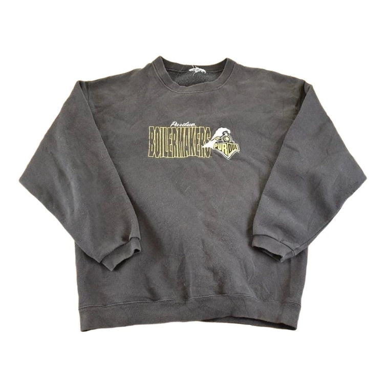 Vintage 1990s Purdue Boilermakers Crewneck Sweatshirt Men's M