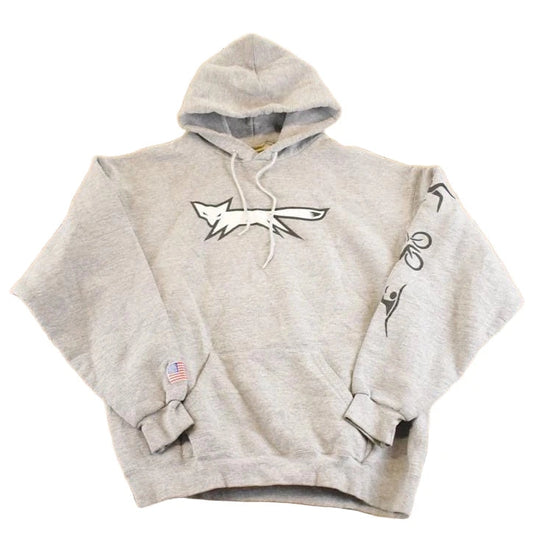 Vintage 1990s Fox Cities Triathlon Club Souvenir Hoodie Sweatshirt Men's M