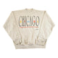 Vintage 1992 Chicago Illinois Souvenir Crewneck Sweatshirt Men's L